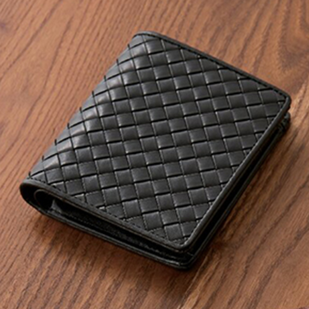 イングランドハウス メンズ二つ折財布(ブラック)