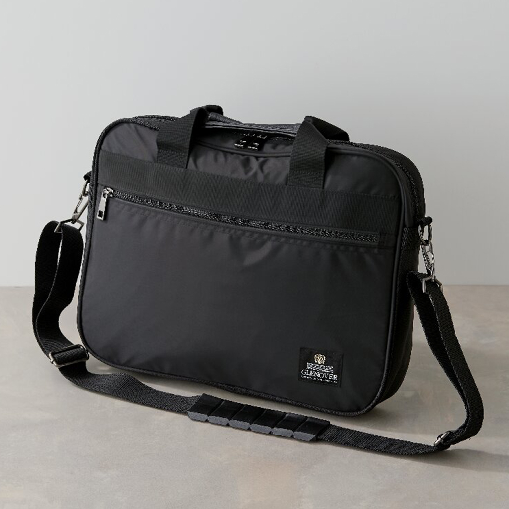 グレンオーバー メンズブリーフバッグ(ブラック)