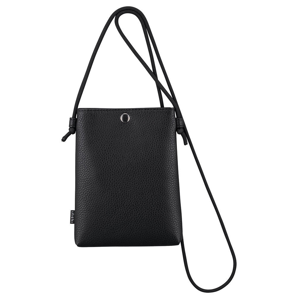 インディヴィ スマートフォンポーチ(ブラック)