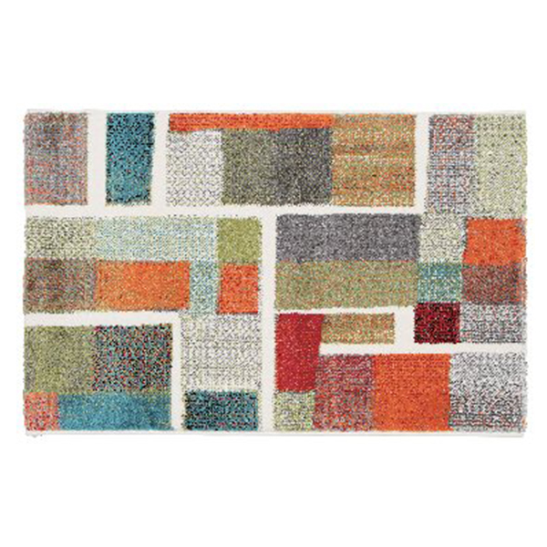 ウィルトン織マット(幾何柄)