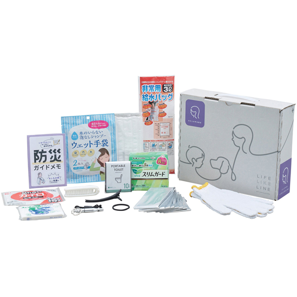 防災士監修 女性用防災14点セット