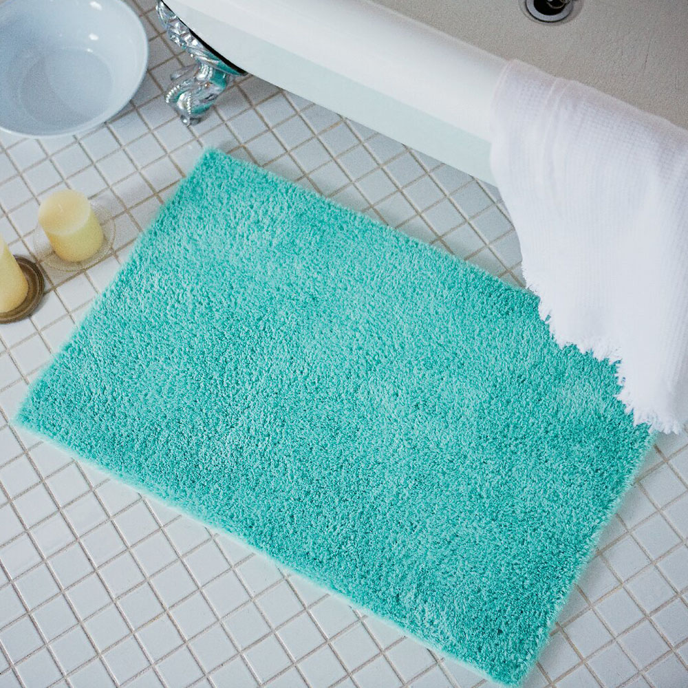 エステルバスマット (ブルー)