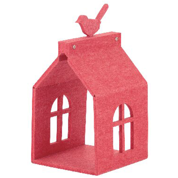 フィールト インテリアボックス　バード(レッド)