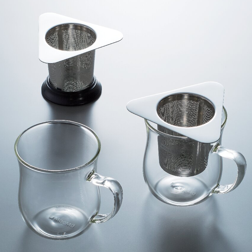 マックマー ドコデモ茶こし・耐熱マグペア