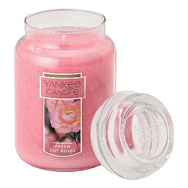 ヤンキーキャンドル ジャーキャンドル(フレッシュカットローズ)
