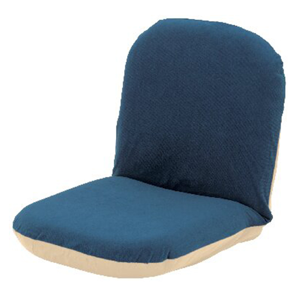 スモールリクライニング座椅子(ブルー)