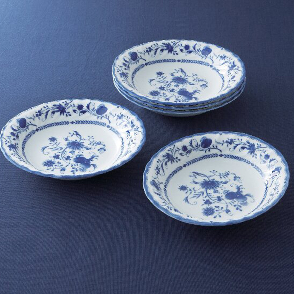 ザクセンブルー ベーカー カレー皿セット