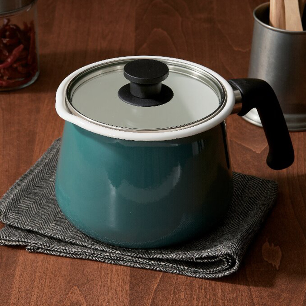 ホーローマルチポット(ターコイズ)