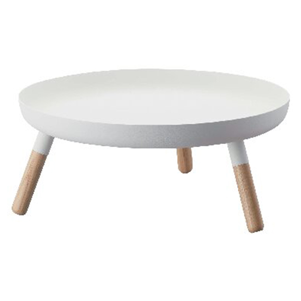 脚付きトレープレーン(ホワイト)