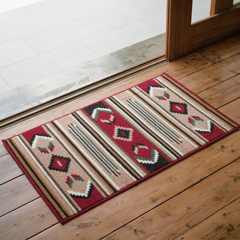 ウィルトン織キリム柄マット