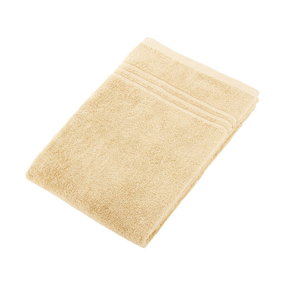 スーパーふわっと40オーガニックコットンバスタオル(ベージュ)