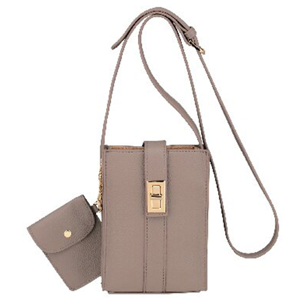 アークドール ターンロックミニショルダー(ベージュ)