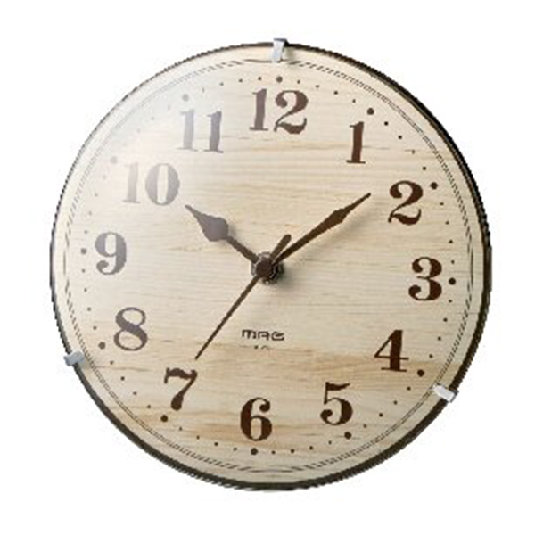電波置掛兼用クロック(ナチュラル)