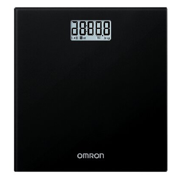 オムロン 体重計(ブラック)