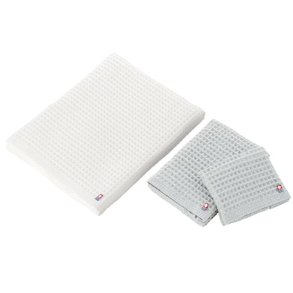 今治 ワッフルソフト タオルセット