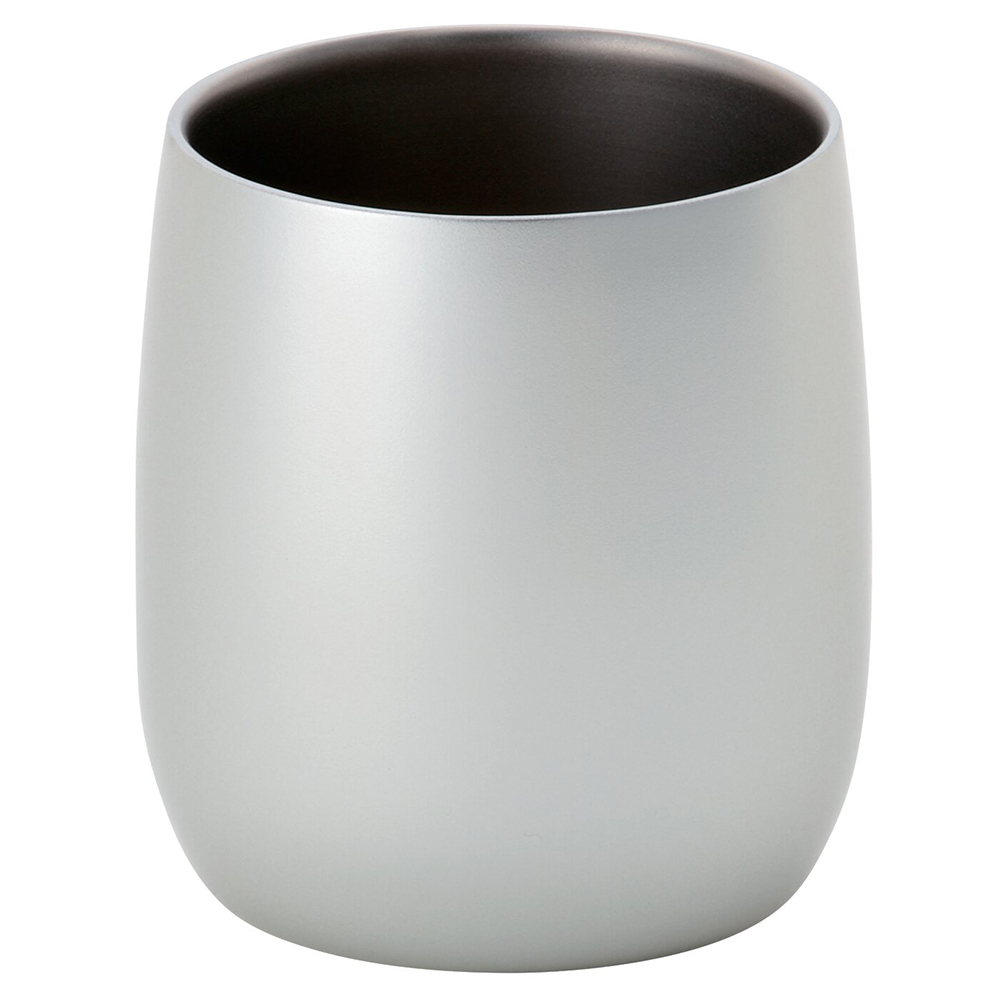 メイドインツバメ エレガンス フリータンブラー250ml(シャンパンシルバー色)