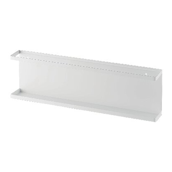 キッチンカウンター横収納ラック(ホワイト)