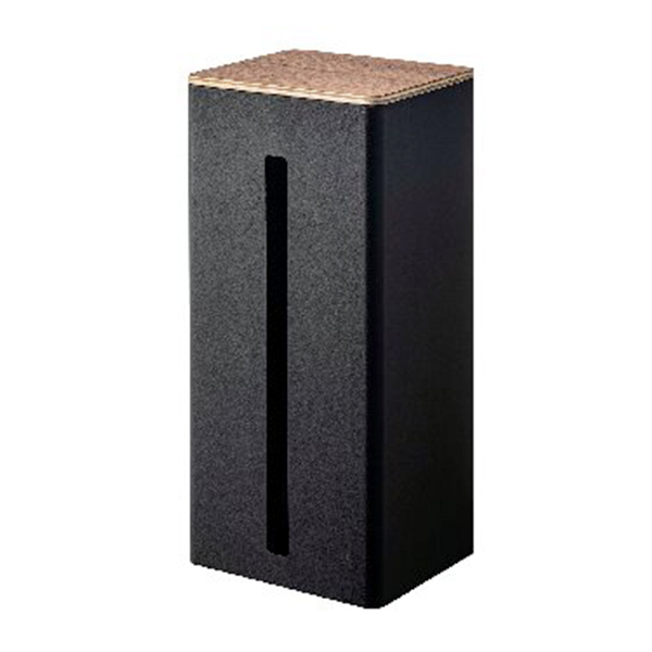 両面ティッシュケース縦型(ブラウン)