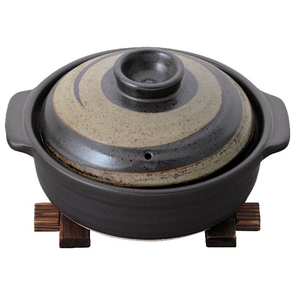 朽葉土鍋19cm(敷板付)