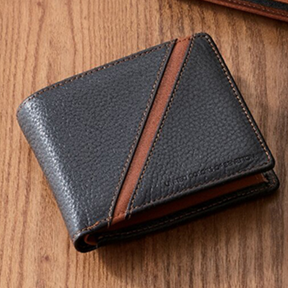 ベネトン 二つ折財布(ネイビー)