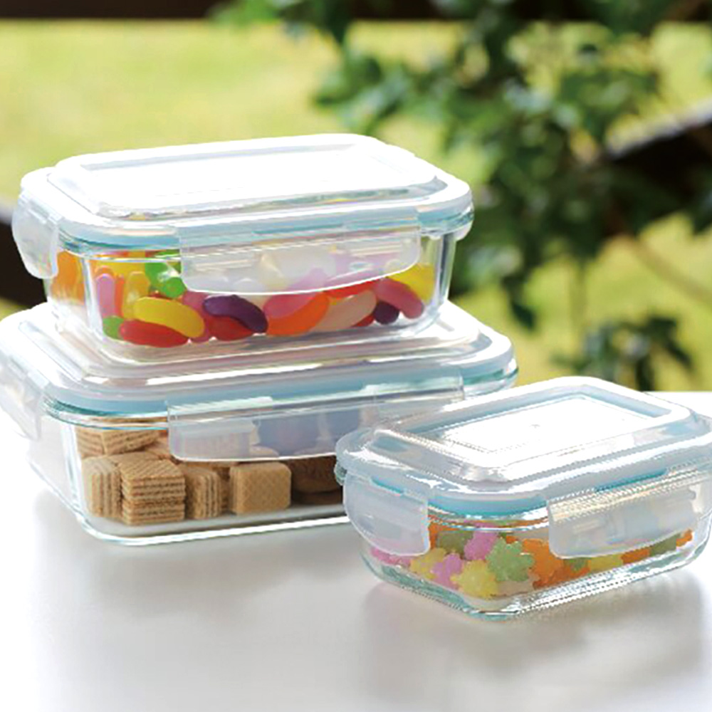 ガラスコンテナ 保存容器6個セット