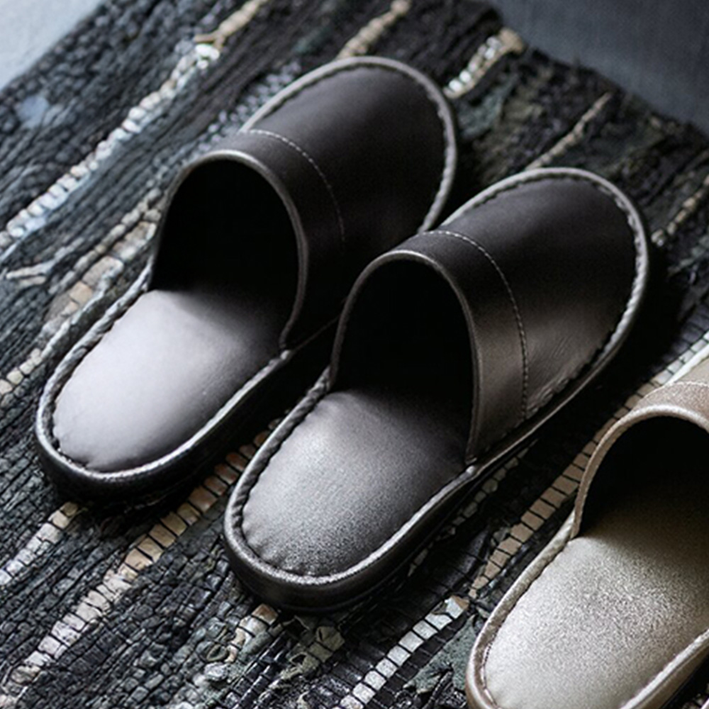 スリッパ3足セット(メタリックグレー)