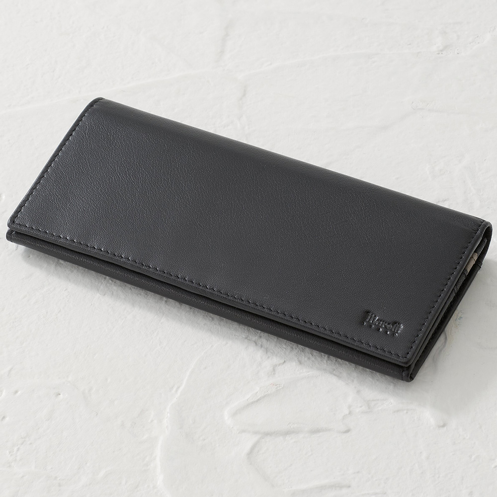 マレリー 紳士長財布(ブラック/グレー)