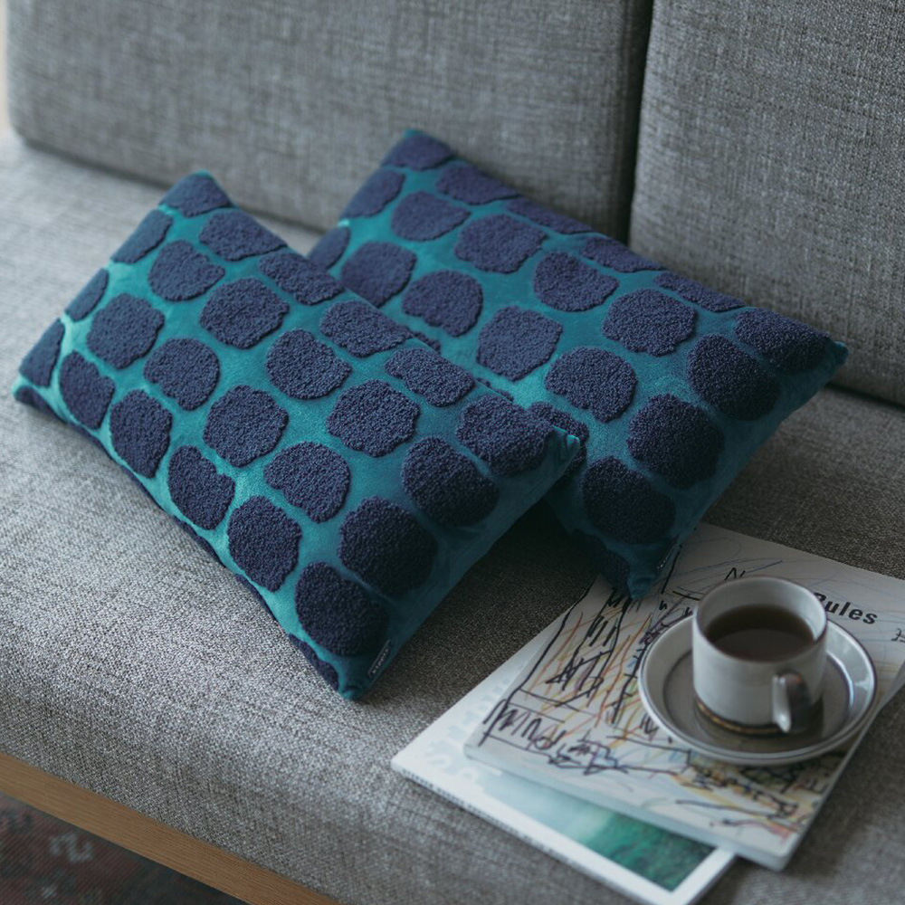 キッピス ペアクッション(ブルー)