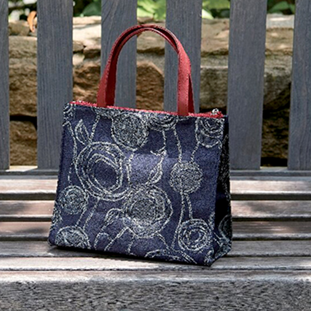 デニム手提げ