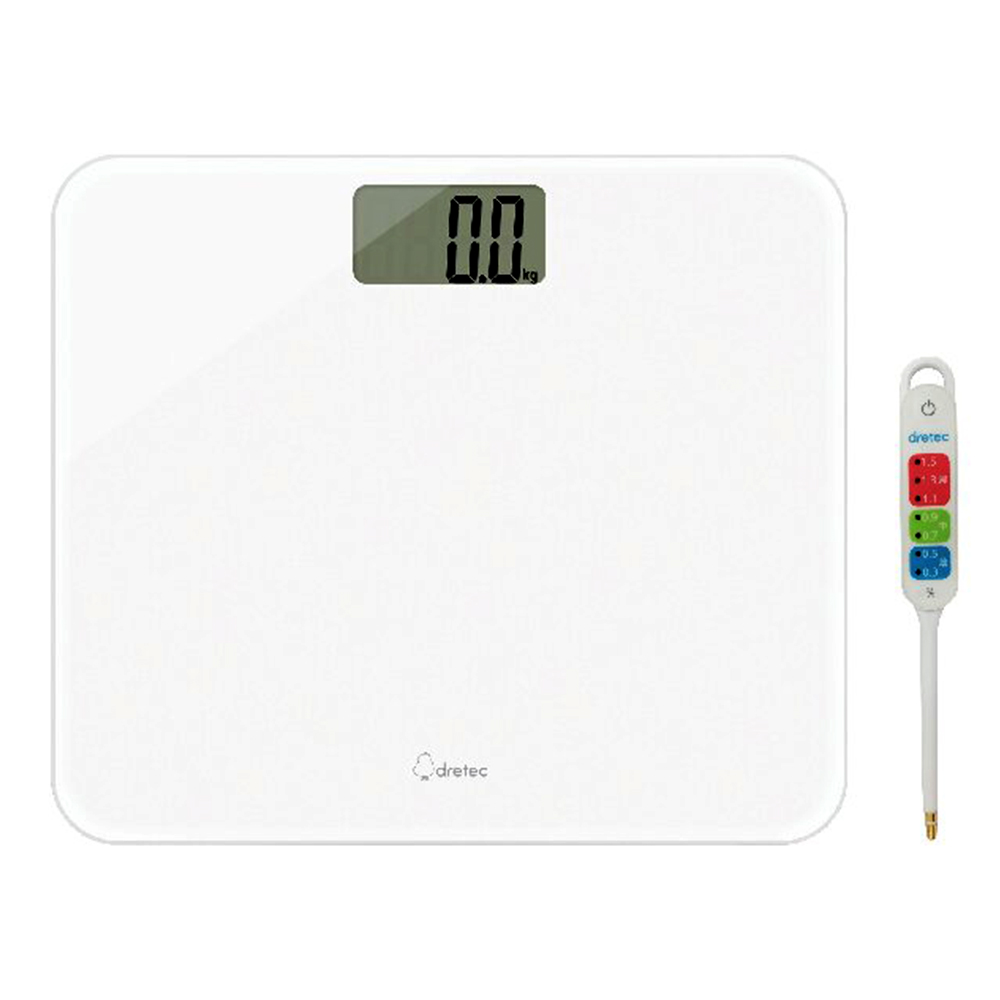 ボディスケール「グラッセ」・健康塩分計セット