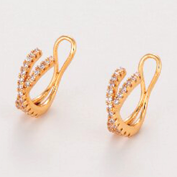 アビステ クロスイヤーカフ