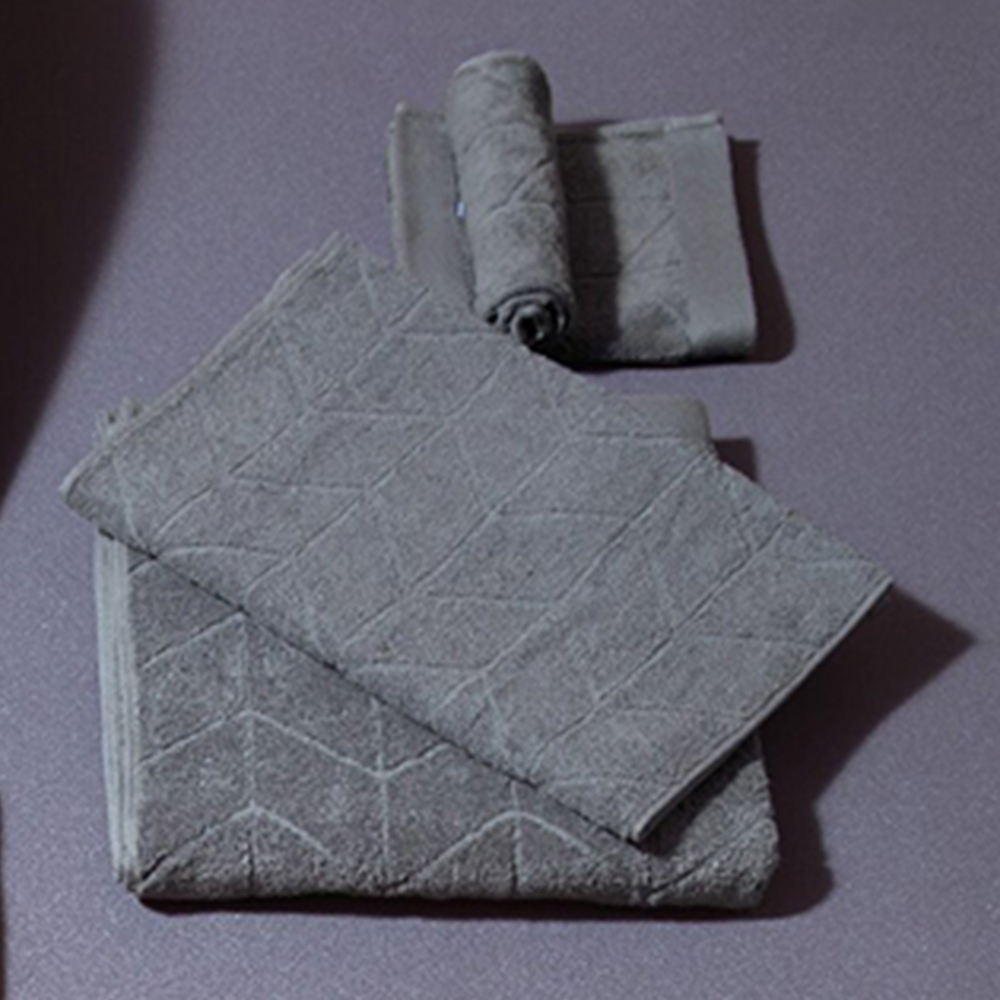 フェルガナコットン今治タオルセット(グレー)