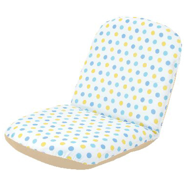 リクライニングスモール座椅子(ブルー)