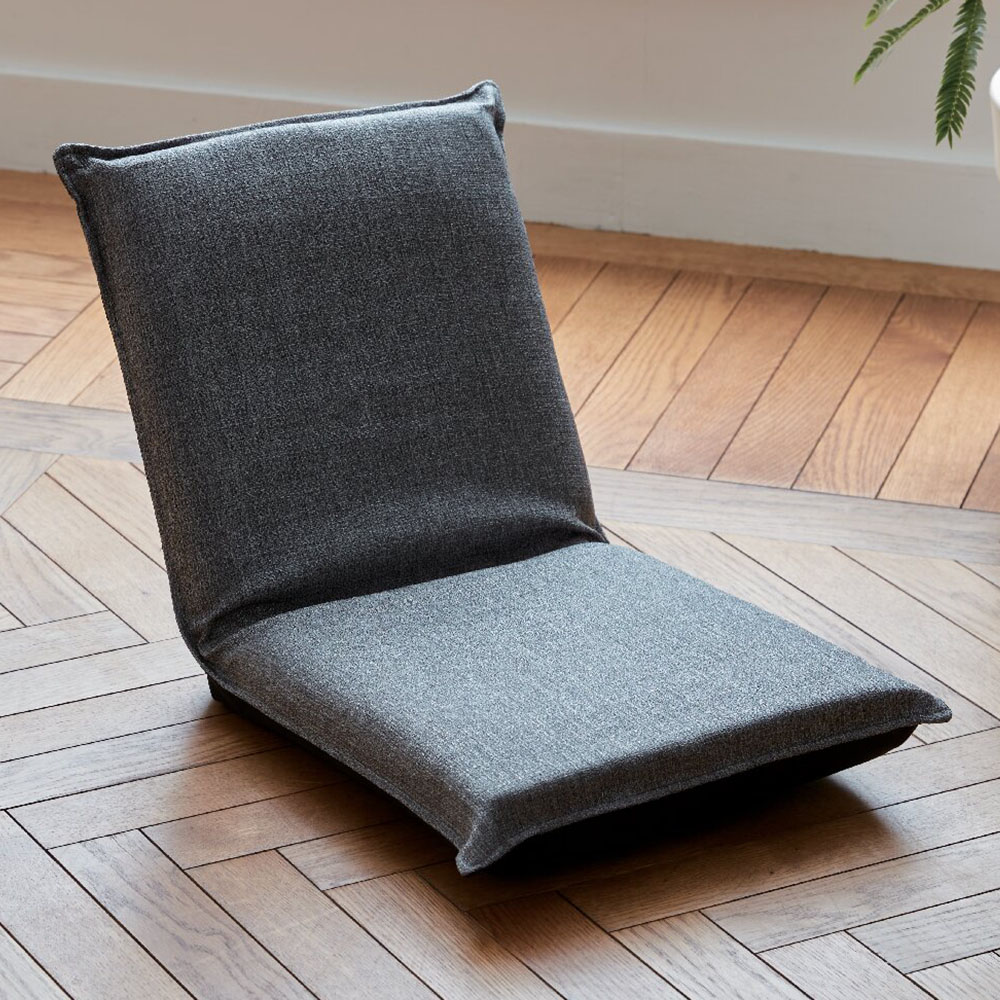 リクライニングスモール座椅子(グレー)