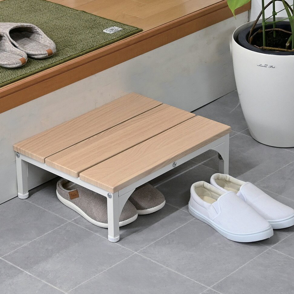 玄関台(木目調ナチュラル)