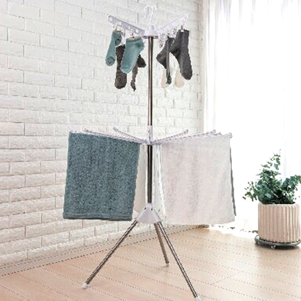 パラソル型ものほしスタンド2段