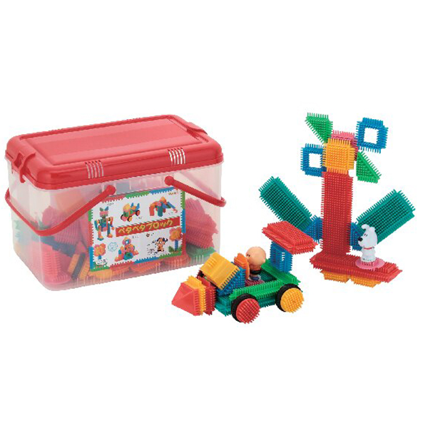 ほのぼのペタペタブロック とくとくセット(レッド)