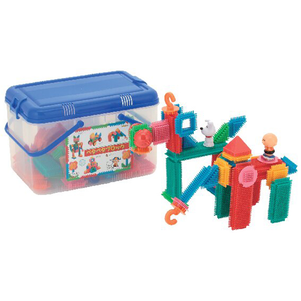 ほのぼのペタペタブロック とくとくセット(ブルー)