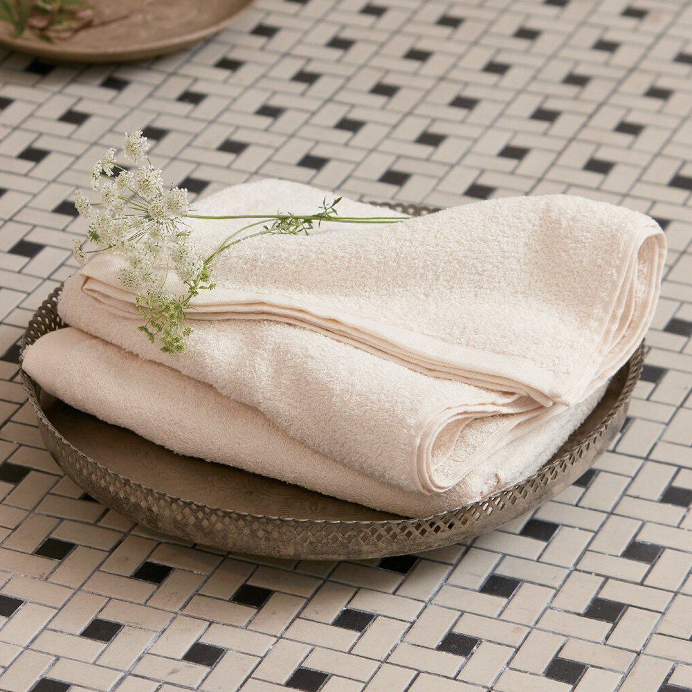 PPQ オーガニックコットン バスタオル2枚セット