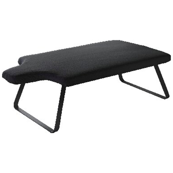 人体型スチールメッシュアイロン台(ブラック)