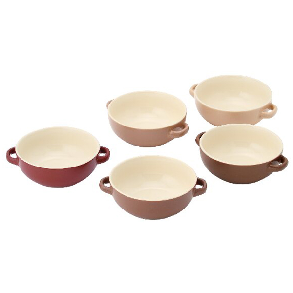 ビストロ・ナチュレ 両手スープボウル5カラーズ