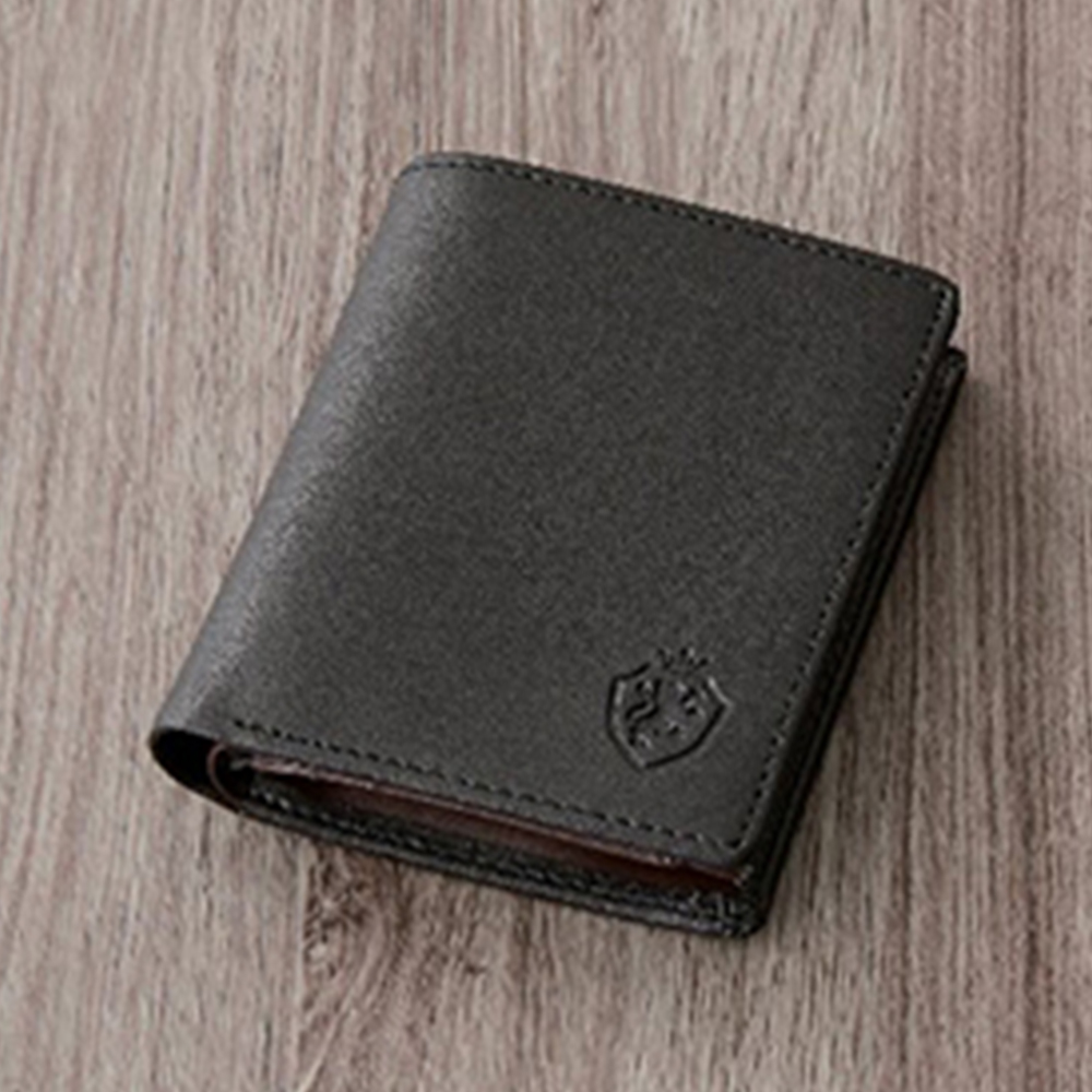 イングランドハウス メンズ二つ折財布(ブラック)
