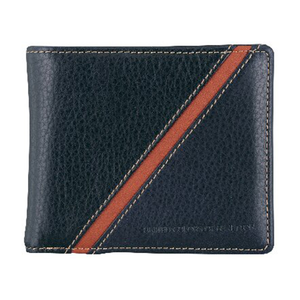 ベネトン メンズ二つ折財布(ネイビー)