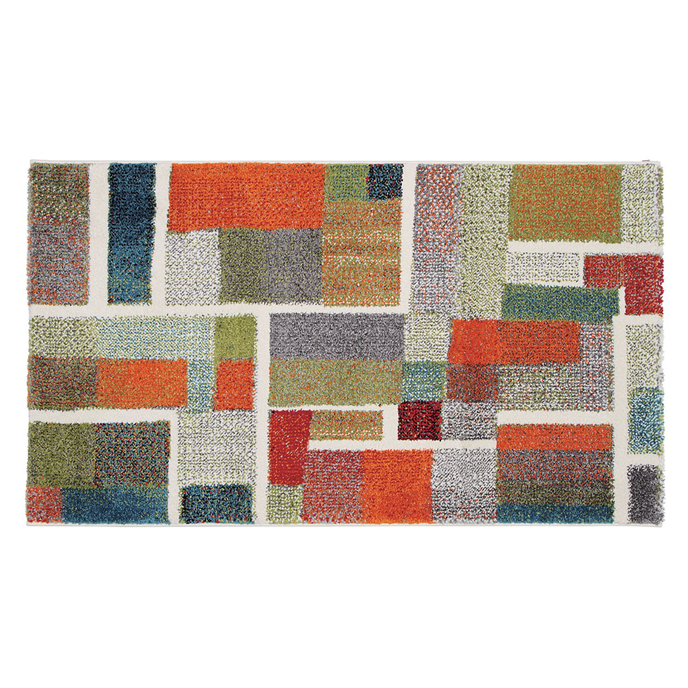 ウィルトン織マット(幾何柄)