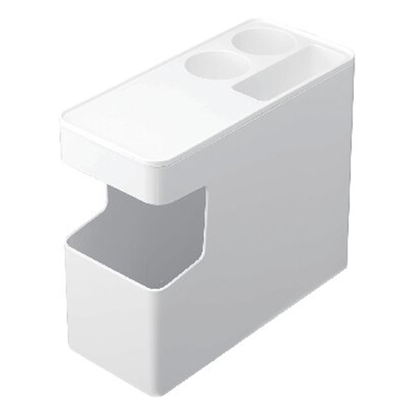 車載用コンソールゴミ箱(ホワイト)