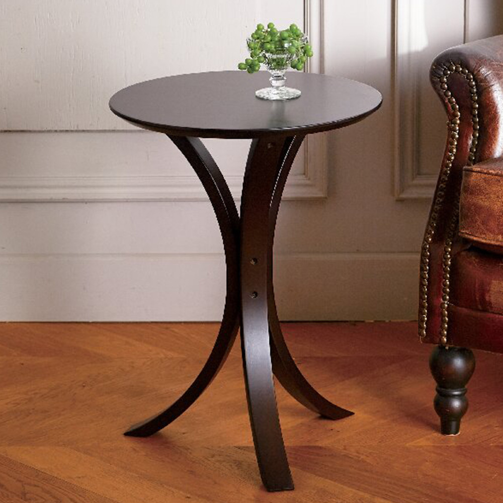 サイドテーブル(ダークブラウン)