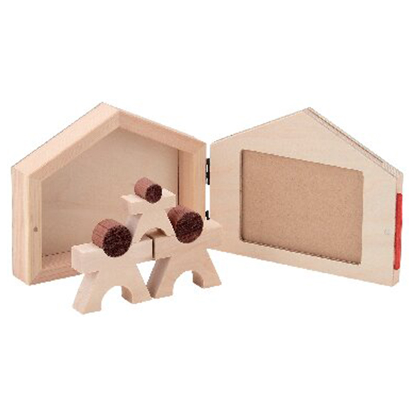 親子の積み木とフォトフレーム mapa mini