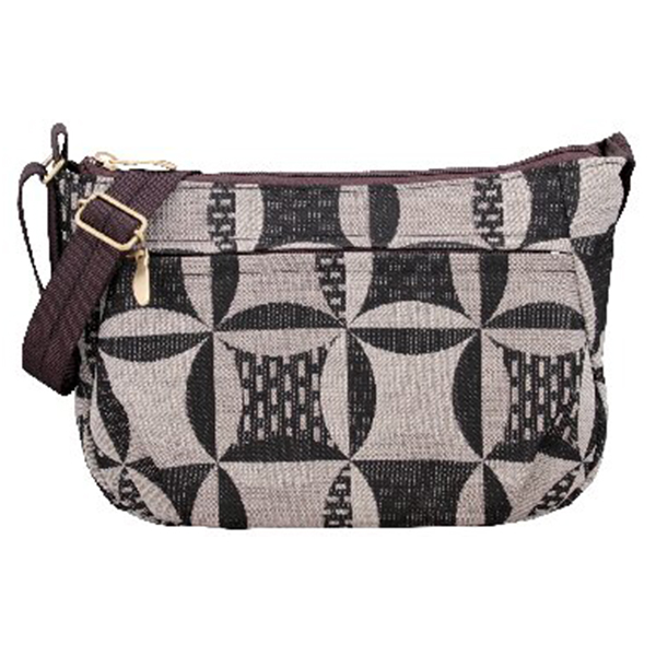 尾州織 尾州織ジャカードショルダーバッグ