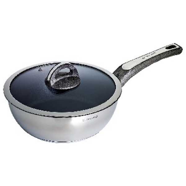 ケヴンハウンディースタイル 蓋付ステンレスディープパン24cm