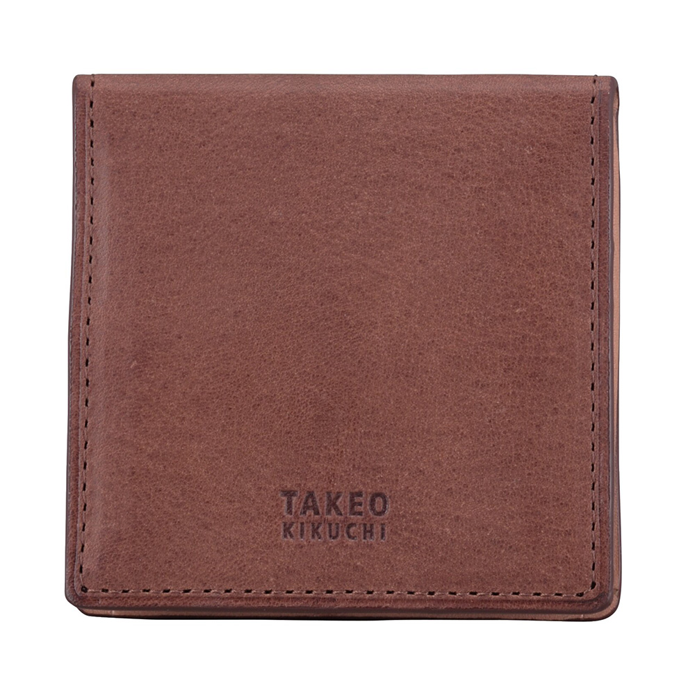 タケオキクチ BOX小銭入れ(チョコ)